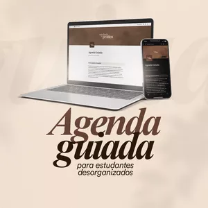 Imagem de capa para o Curso online Agenda (Guiada) para Estudantes Desorganizados