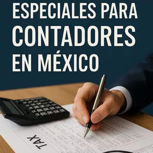 Imagen de portada para Ebook 300 Prompts para Contadores en Mexico
