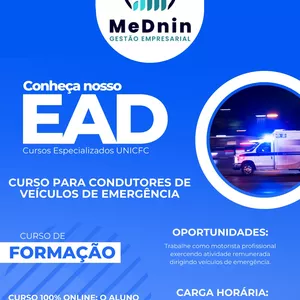 Imagem de capa para o Curso online Curso para condutores de veículo de transporte de emergência
