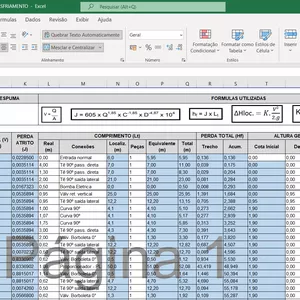Imagem de capa para o Ebook PLANILHA DE CÁLCULO DE HIDRATES