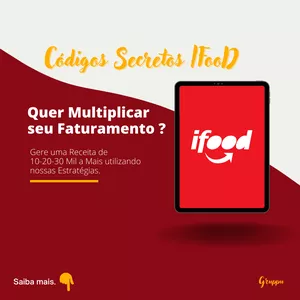Imagem de capa para o Ebook 8 Códigos Secretos do Ifood