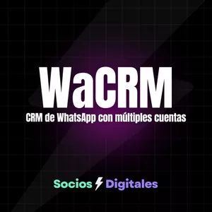 Imagen de portada para Curso online WaCRM - CRM de WhatsApp con múltiples cuentas
