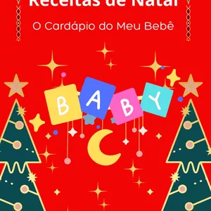 Imagem de capa para o Ebook Receitas de Natal para Bebês (Edição Especial)