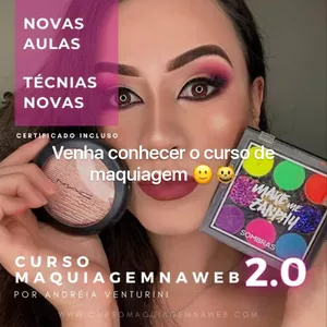 Imagem de capa para o Serviço online Curso de maquiagem