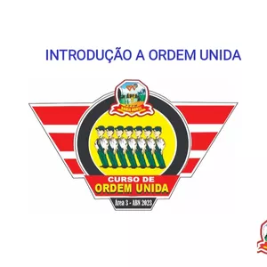 Imagem de capa para o Ebook Ordem Unida - Curso teórico 