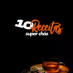 Imagem de capa para o Ebook 10 Receitas de Chás Emagrecedores