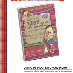 Imagem de capa para o Ebook Atividade Literária - Diário de Pilar em Machu Pichu