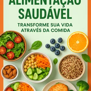 Imagem de capa para o Ebook Alimentação saudável 