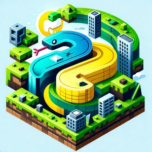 Imagem de capa para o Curso online Aprendendo a programar Python com o Minecraft