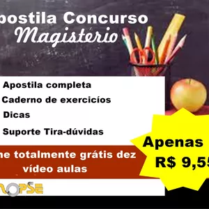 Imagem de capa para o Curso online Apostila Concurso Magistério