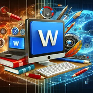 Imagem de capa para o Ebook Word Express: Descubra como usar o Word 2019 de forma rápida e eficiente com esta apostila simples e direta.