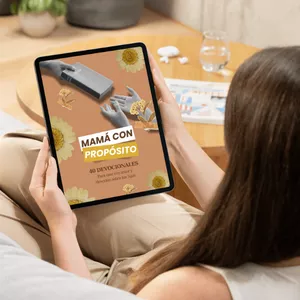 Imagen de portada para Ebook Mamá con Propósito: 40 devocionales para orar con amor y dirección sobre tus hijos