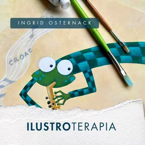 Imagem de capa para o Serviço online ILUSTROterapia - Não é terapia. É uma conversa sobre ilustração.