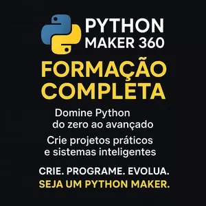 Imagem do curso Python Maker 360 – Formação Completa 