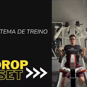 Imagem de capa para o Ebook Drop-Set: História e como Praticar.