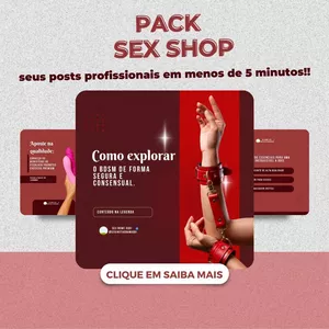 Imagem de capa para o Curso online PACK SEXY SHOP 