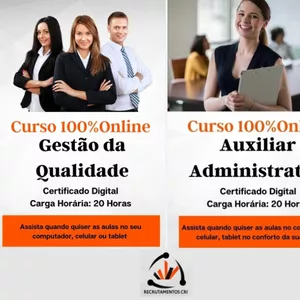 Imagem do curso Gestão da Qualidade + Auxiliar Administrativo