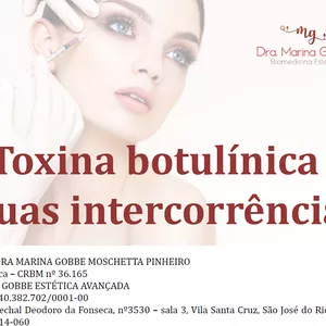 Toxina botulínica e suas complicações