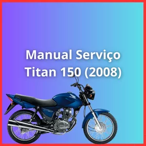 Imagem de capa para o Ebook Manual Serviço Titan 150 (2008)