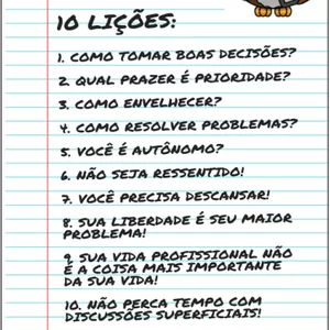 Imagem de capa para o Ebook 10 lições filosóficas: a qualidade de sua vida depende da qualidade de seus pensamentos