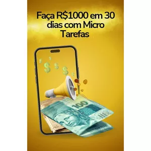 Imagem de capa para o Ebook Ganhe R$1.000 em 30 Dias Trabalhando com Microtarefas Online