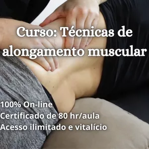 Imagem de capa para o Curso online Curso de Técnicas de Alongamento Muscular