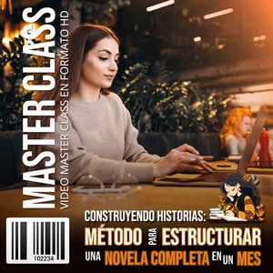 Imagen de portada para Curso online Construyendo Historias: Método para Estructurar una Novela Completa en un Mes