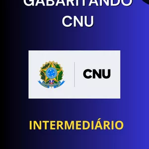 Imagem do curso Gabaritando CNU - CONCURSO NACIONAL UNIFICADO