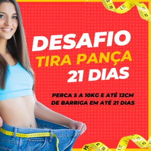 Imagem de capa para o Curso online Desafio Tira Pança 21 Dias