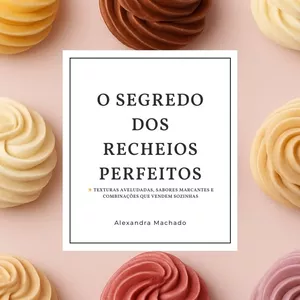 Imagem de capa para o Ebook E-book de recheios 