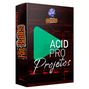 Imagem de capa para o Curso online PACK PRODUTOR 3 PROJETOS PARA ACID PRO 7 - Kitdepontos.COm.Br