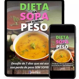 Imagem principal do produto Dieta da sopa que elimina peso