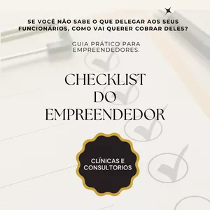 Imagem de capa para o Ebook Checklist do empreendedor - Para clínicas e consultorios