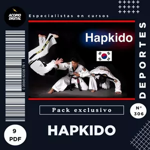 Imagen de portada para Ebook Curso Digital de Hapkido en PDF | 9 ebooks en PDF