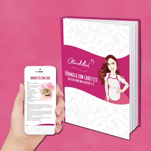 Imagem de capa para o Ebook Fórmula Low Carb Flex - Receitas Low Carb Flexíveis