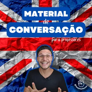Imagem de capa para o Ebook AULAS DE CONVERSAÇÃO PRONTAS - PROFESSOR DE INGLÊS