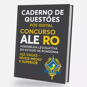 Imagem de capa para o Ebook 📘 800 Questões Pós-Edital ALERO 2026 – Assembleia Legislativa do Estado de Rondônia – História e Geografia de Rondônia: Colonização Portuguesa no Vale do Guaporé, EFMM e Linha Telegráfica, Território Federal do Guaporé, BR-364, Formação do Estado, Poder 