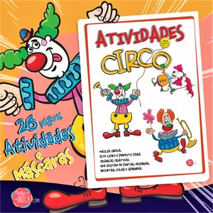 Imagem de capa para o Ebook Atividades Circo