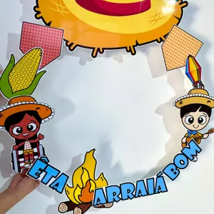 Imagem de capa para o Ebook Bambolê - Festa Junina