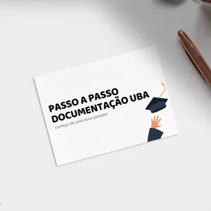 Imagem de capa para o Ebook E-BOOK PASSO A PASSO DOCUMENTAÇÃO UBA 2.0