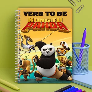 Imagem de capa para o Ebook ATIVIDADES VERB TO BE PANDA