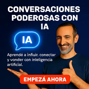 Imagen de portada para Ebook 🎯 Conversaciones Poderosas con IA