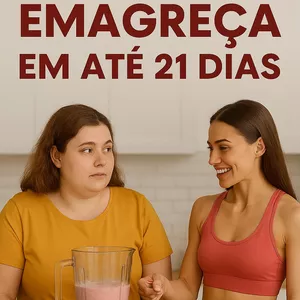 Imagem de capa para o Ebook Programa de Emagrecimento Saudável em 21 Dias