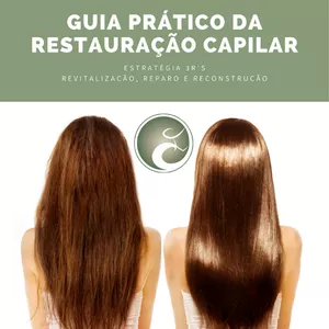 Imagem de capa para o Ebook GUIA PRÁTICO DA RESTAURAÇÃO CAPILAR