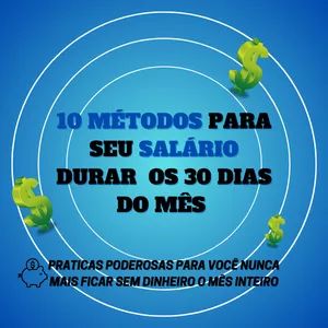 Imagem do curso 10 métodos para seu salário durar 30 dias do mês