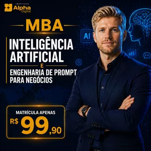 Imagem do curso Inteligência Artificial e Engenharia de Prompt para Negócios