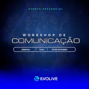 Imagem de capa para o Evento presencial WORKSHOP DE COMUNICAÇÃO