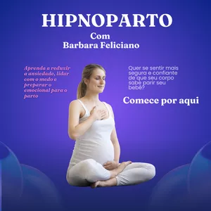 Imagem de capa para o Curso online Hipnoparto com Barbara Feliciano