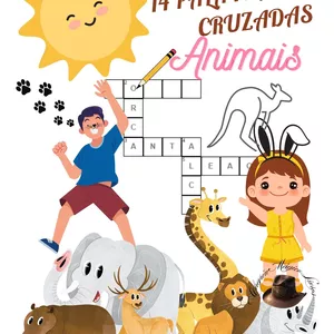 Imagem de capa para o Ebook 14 Palavras cruzadas, Animais