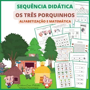 Imagem de capa para o Curso online Sequência Didática Os Três Porquinhos